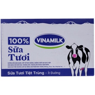 Thùng Sữa Tươi 100% Vinamilk 110ml