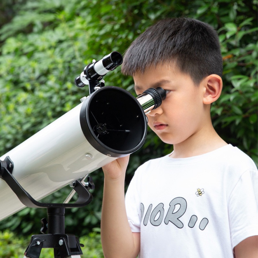 Kính viễn vọng thiên văn Phoenix 76700 ngắm sao độ nét cao, Kính khúc xạ dùng để ngắm trăng sao khi đi du lịch dã ngoại
