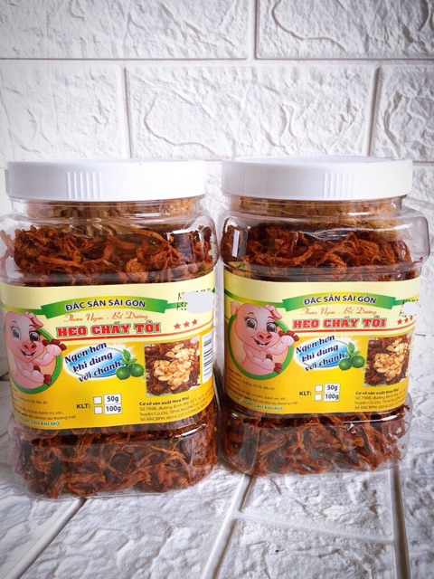 SỈ 5KG KHÔ HEO CHÁY TỎI
