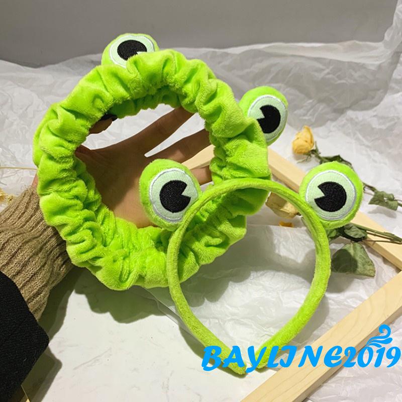 BAY-Băng đô cài tóc hình mắt ếch phong cách động vật sáng tạo đa ứng dụng cho spa/yoga làm đẹp da