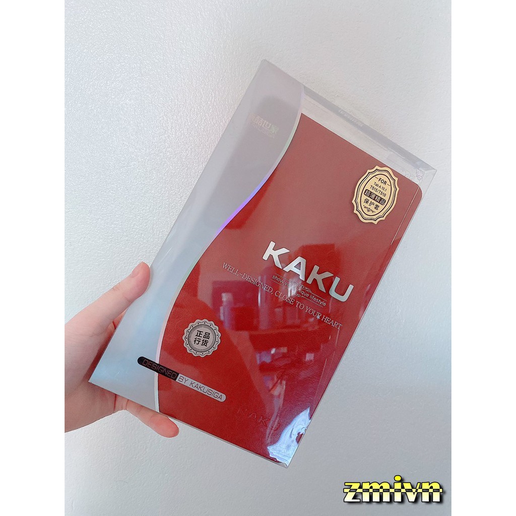 Bao da kaku Samsung galaxy tab A10.1 2019 T515 / T510 (Nâu đỏ)