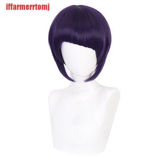Bộ Tóc Giả Thẳng Màu Tím Hóa Trang Nhân Vật Jiro Kyoka Us Lad
