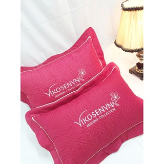 Đôi vỏ gối đầu Cotton satin nhiều màu - 45cm x 65cm (Chat để chọn màu)