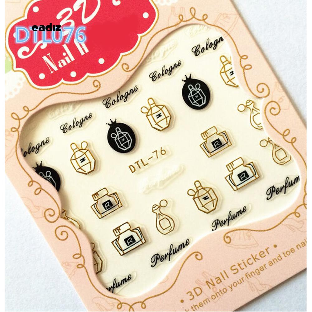 [Hàng mới về] Nhãn dán trang trí móng tay nghệ thuật