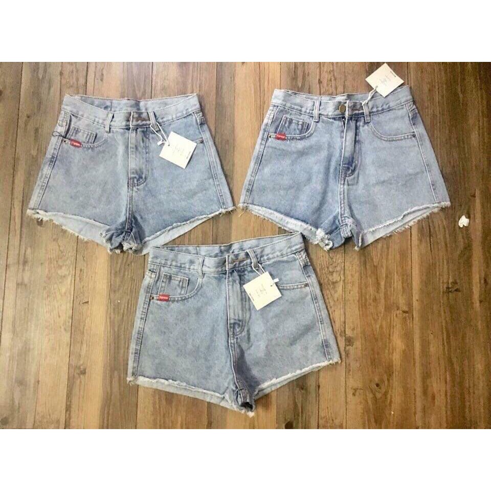 Short jeans trơn