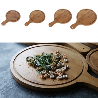 Khay Gỗ Tròn Có 4 Kích Cỡ Dùng Để Làm Bánh Pizza