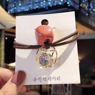 Set 5 Dây Buộc Tóc Đính Đá Siêu Xinh