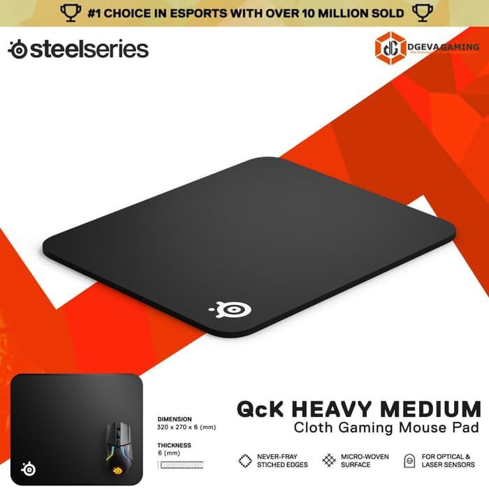 Pad chuột Steelseries QckHEAVY- chính hãng mới m thumbnail