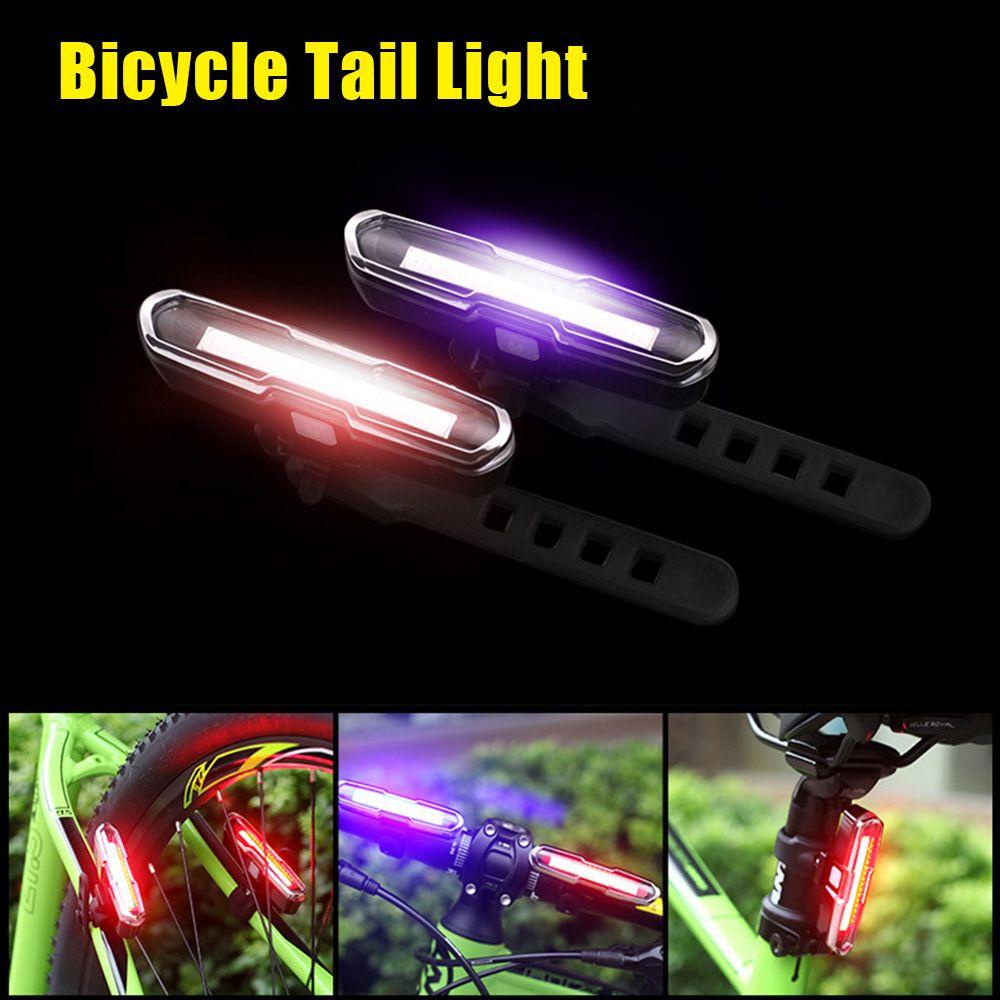 ESPO Đèn LED Gắn Đuôi Xe Đạp Chống Nước 5 Chế Độ