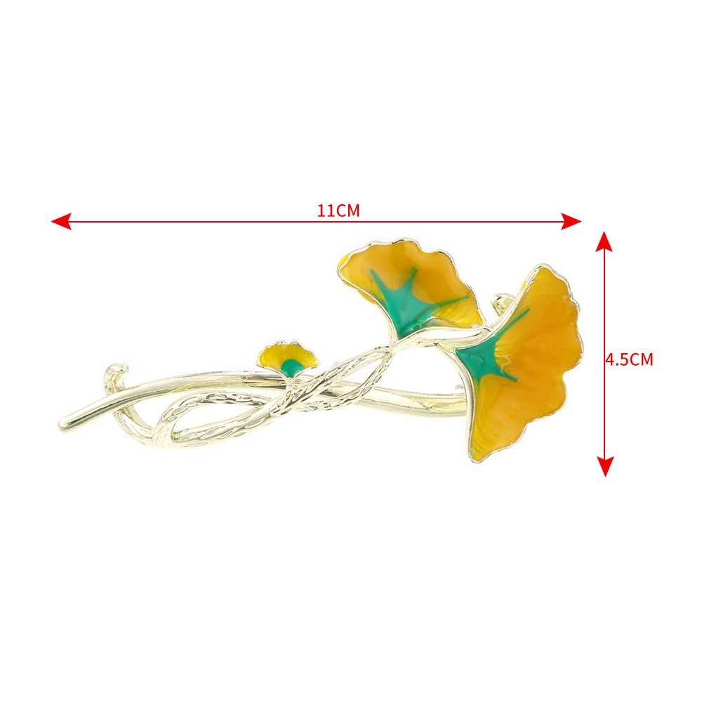 Kẹp tóc hình lá Haimeikang thời trang chất lượng cao