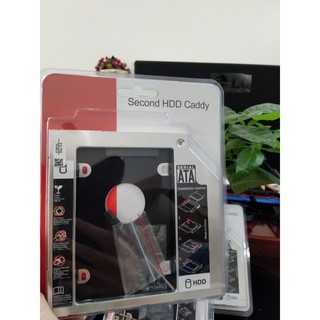 Caddy bay sata nhôm 9.5mm - caddy mỏng