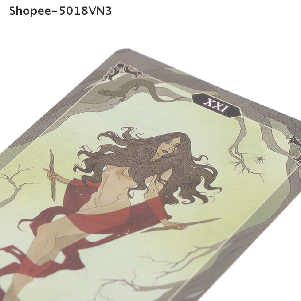 Bộ Bài Tarot Gỗ Sẫm 5018VN3