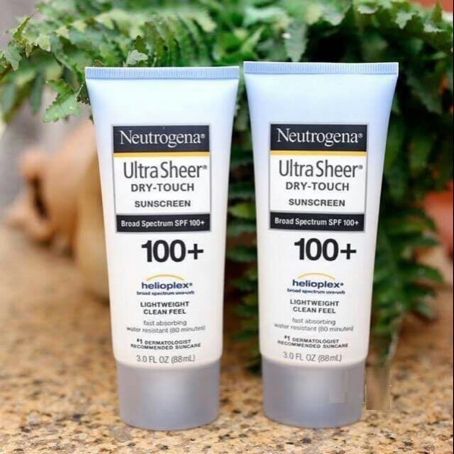 Kem chống nắng Neutrogena Ultra Sheer SPF 100 PA +++ #88ml