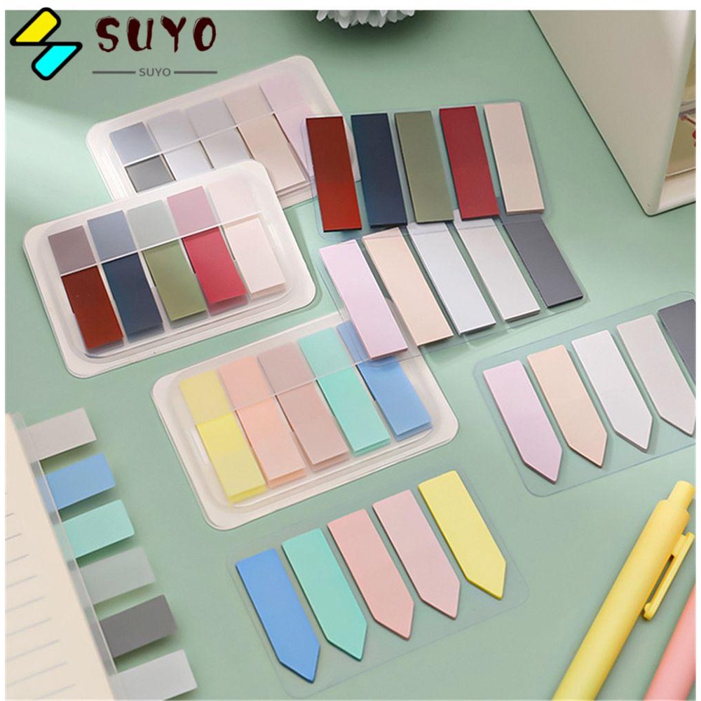 Set 100 giấy ghi chú nhiều màu sắc tiện dụng cho văn phòng