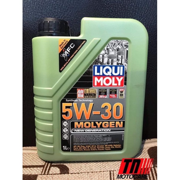 Dầu nhớt LIQUI MOLYGEN 5w-30 cho xe ga và oto