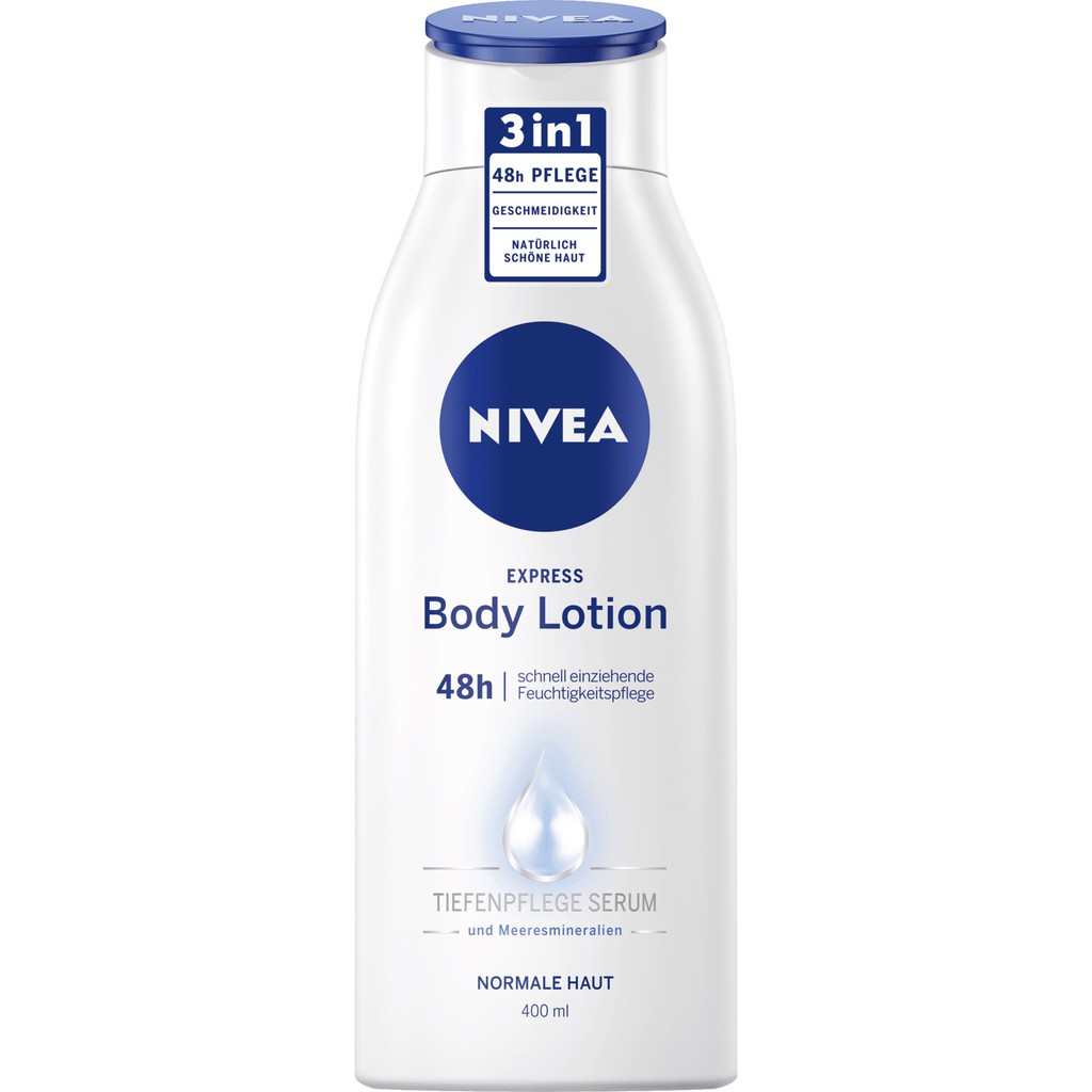 Sữa dưỡng thể Nivea, 200-400ml, hàng nội địa Đức