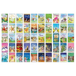 Bộ nhập - Usborne My First Reading Library (Bộ đỏ - Usborne đỏ 50q)
