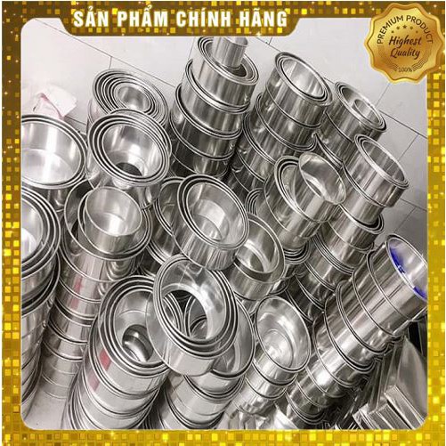 Khuôn nhôm đế rời [HÀNG MỚI] dùng làm bánh bông lan, bánh ga to.....