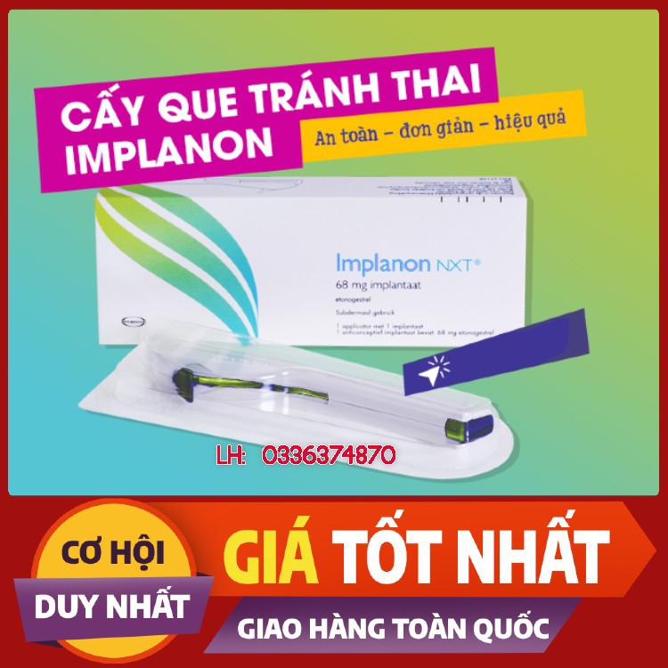 [ CHÍNH HÃNG] Que cấy tránh thai implanon NXT