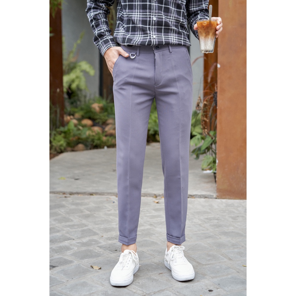 Quần tây nam thiết kế [Hàng Độc Quyền toàn Shopee] co dãn ,dáng đứng không nhăn nhiều màu dành cho nam cân nặng 45-75kg