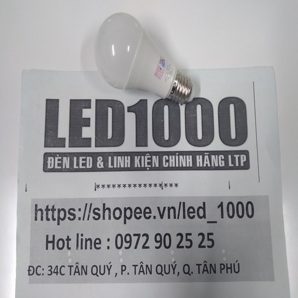 Bóng Búp Tròn Kín Nước – Bóng Led Tròn 9w trang trí ngoài trời - BH 12 Tháng Của LTP Lighting