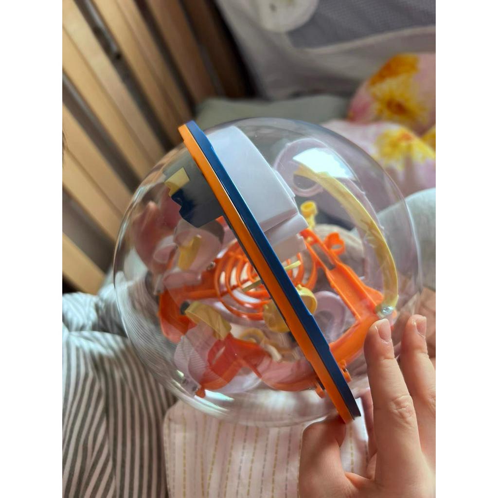 Đồ chơi quả bóng Rubik 3D giải đố mê cung Maze Ball giúp phát triển trí tuệ thông minh sư tập trung cho bé và người lớn
