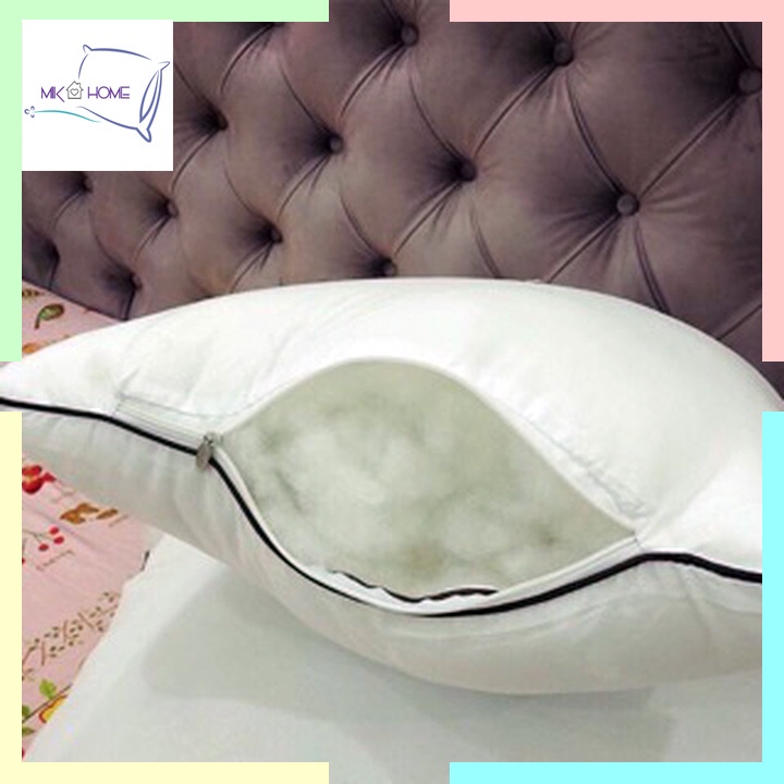 Ruột gối Muji MikHome  Ruột gối đầu Muji bông cao cấp nhập khẩu Nhật Bản Mang lại cảm giác mềm mại êm ái