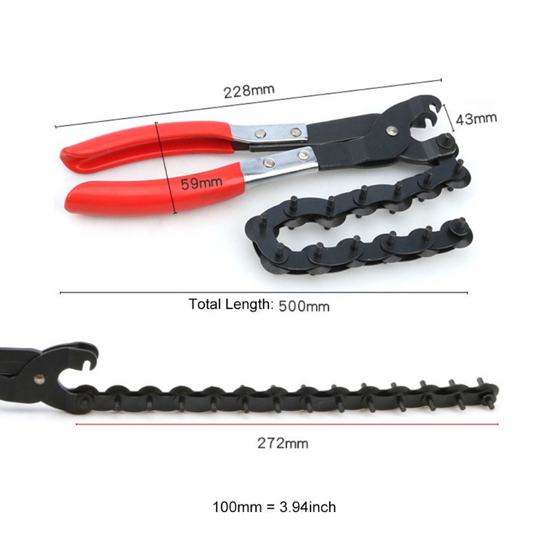 Kìm Cắt Ống Xả Khí Thải Khóa Bằng Thép Carbon Chuyên Dụng