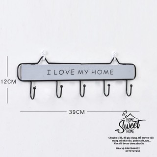 Móc treo đồ i love my home