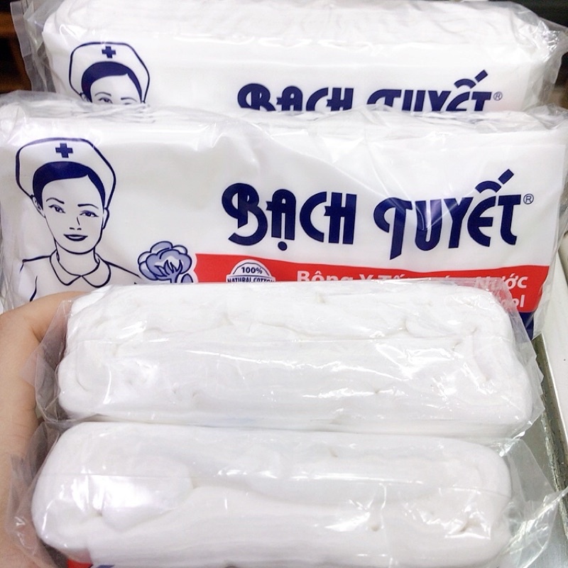 Bông Gòn Bạch Tuyết thấm nước 100g-45g-25g