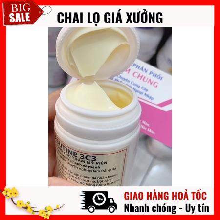 Kem Dưỡng Da ❈ Abutine 3c3 ❈️ Kem Dưỡng Trắng chuyên dùng cho spa , nguyên liệu, công thức làm kem trộn trắng da body