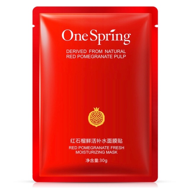 Mặt nạ lựu đỏ One Spring