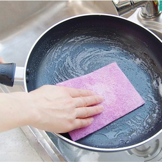 Square And Rectangularl Dish Kitchen Cellulose Sponge Cloth for Dishes Cleaning
