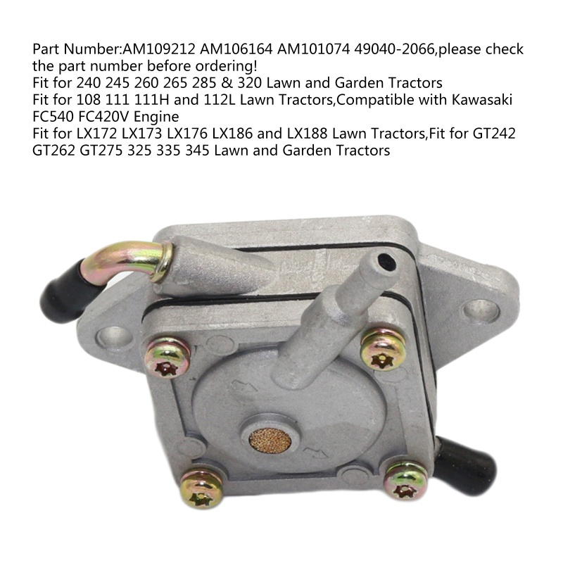 Bơm Nhiên Liệu Chuyên Nghiệp Bằng Thép Không Gỉ Cho FE290 FE350 OEM# 1014523 Xe Mô Tô Câu Lạc Bộ Xe Golf