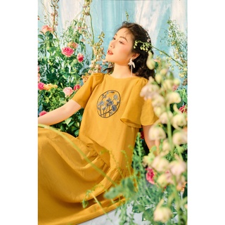 OLV - Đầm Sandra Embro Dress