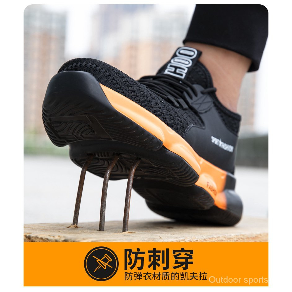 Fashion Safety Anti-Slip Super Light Sport Shoes