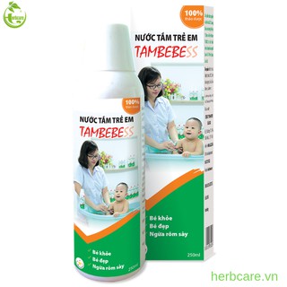 Sữa tắm thảo dược Tambebe cho trẻ sơ sinh