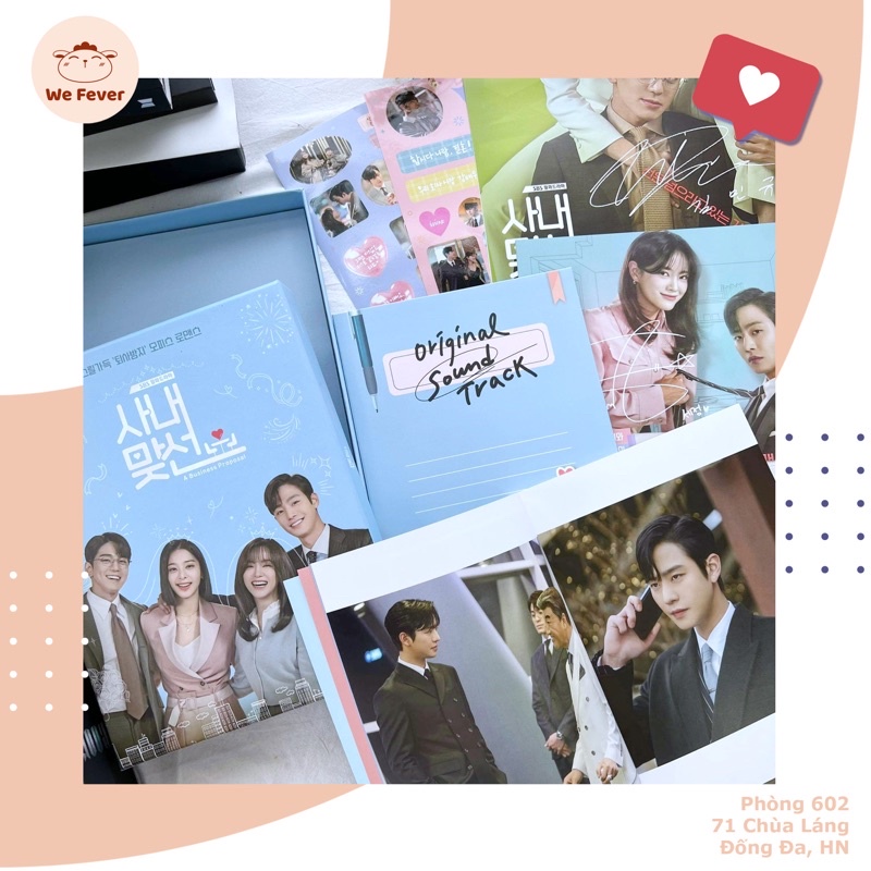 Hộp giấy A Business Proposal OST | phim Hẹn hò chốn Công sở | Hàng chính hãng