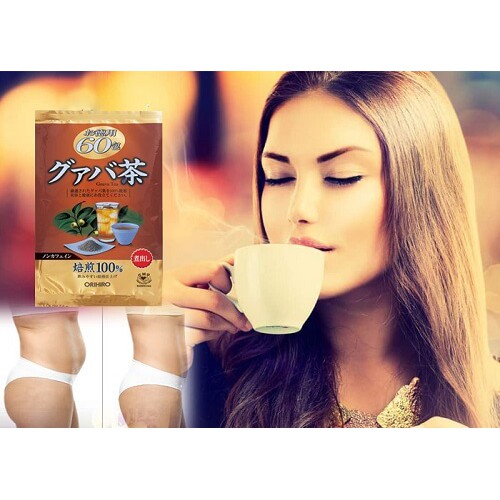Trà Ổi Orihiro 60 túi lọc - Trà lá ổi Guava tea Nhật Bản Hỗ Trợ Giảm Cân | BigBuy360 - bigbuy360.vn