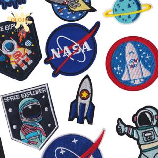 Miếng Vá Quần Áo Thêu Logo Nasa