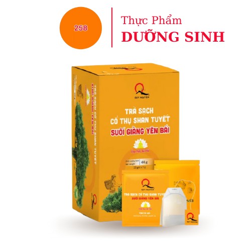 Trà túi lọc Bancha Quy Nguyên (trà 3 năm) 44gram