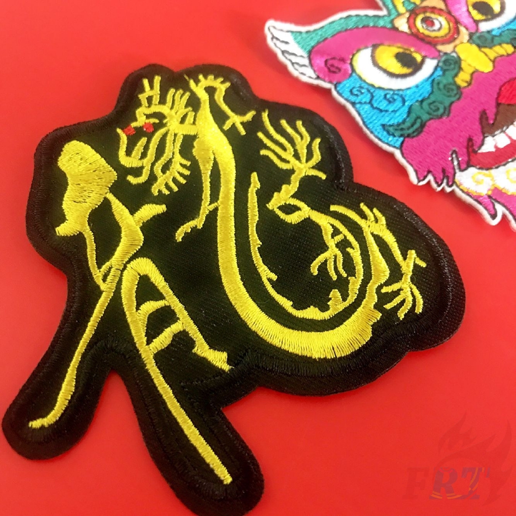 Miếng dán patch ủi hình sư tử（☸ VSCO Patch ☸）