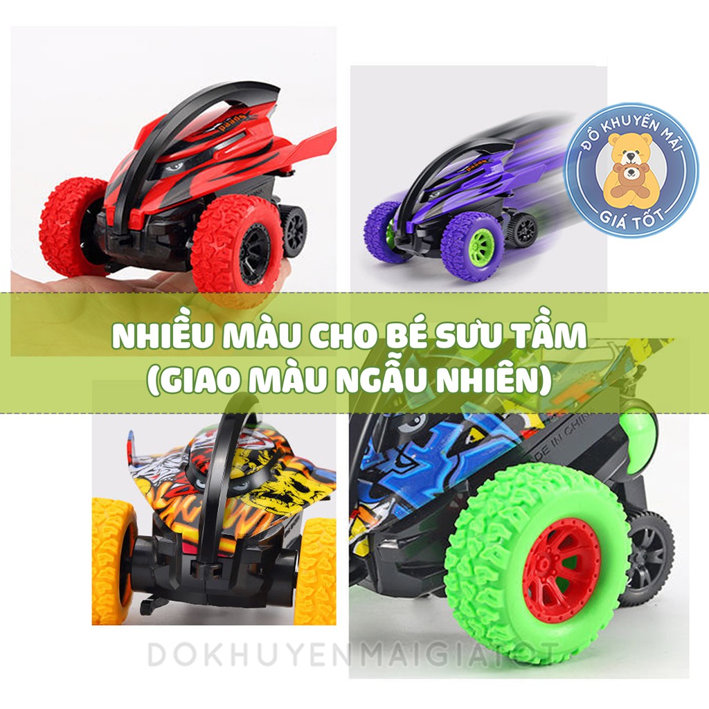 Đồ chơi cho bé 🚗 Xe đồ chơi 🚗 Đồ chơi xe địa hình cá mập xoay nhào lộn 360 độ chạy trớn cực mạnh cho bé - XeCaMap