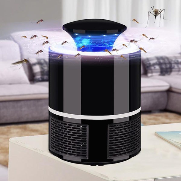 Đèn Bắt Muỗi Thông Minh ⚡FREESHIP⚡ Thiết Kế Hình Trụ, Cắm Cổng USB, An Toàn, Hiệu Quả