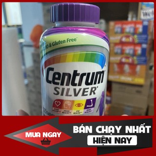 XẢ HÀNG RẺ .. Viên Uống Tổng Hợp VITAMIN Centrum SILVER Cho Nam, Nữ TRÊN 50 tuổi 275 Viên .. XẢ HÀNG RẺ