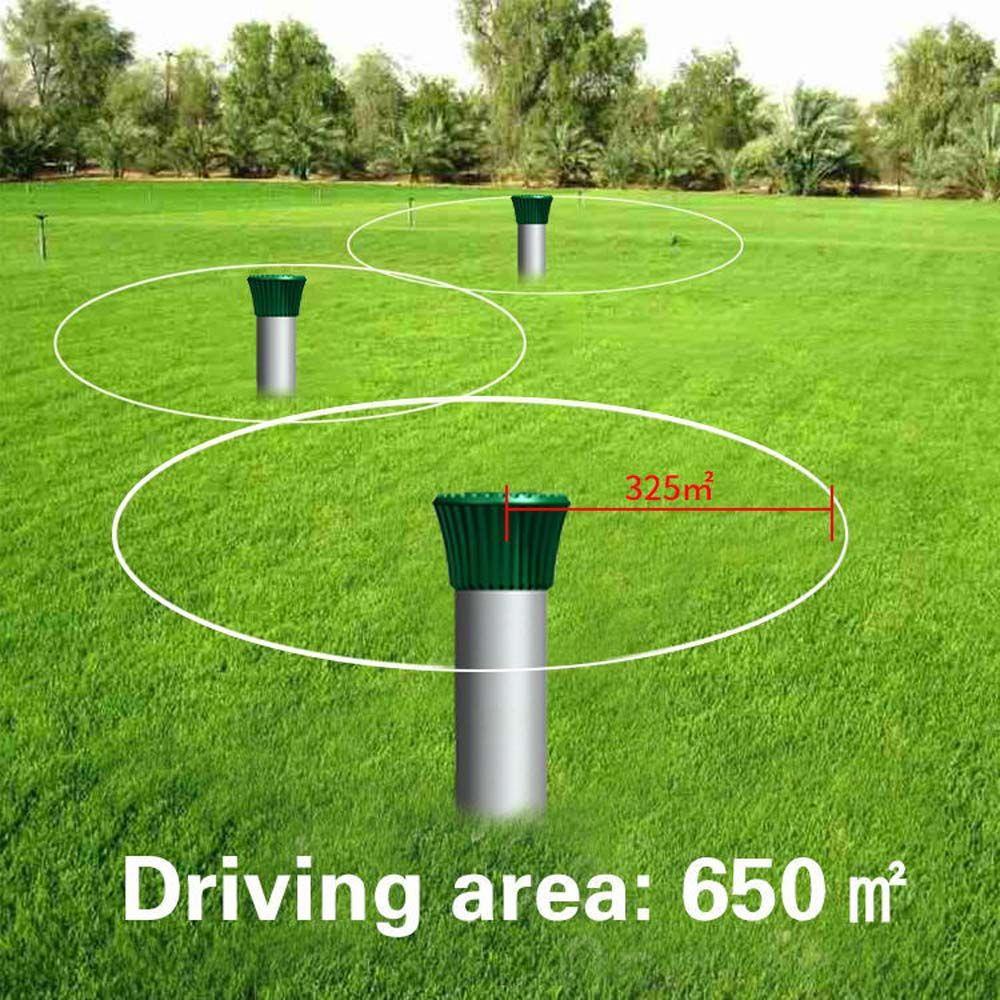 Thiết Bị Đuổi Chim Bằng Sóng Siêu Âm Dùng Ngoài Trời