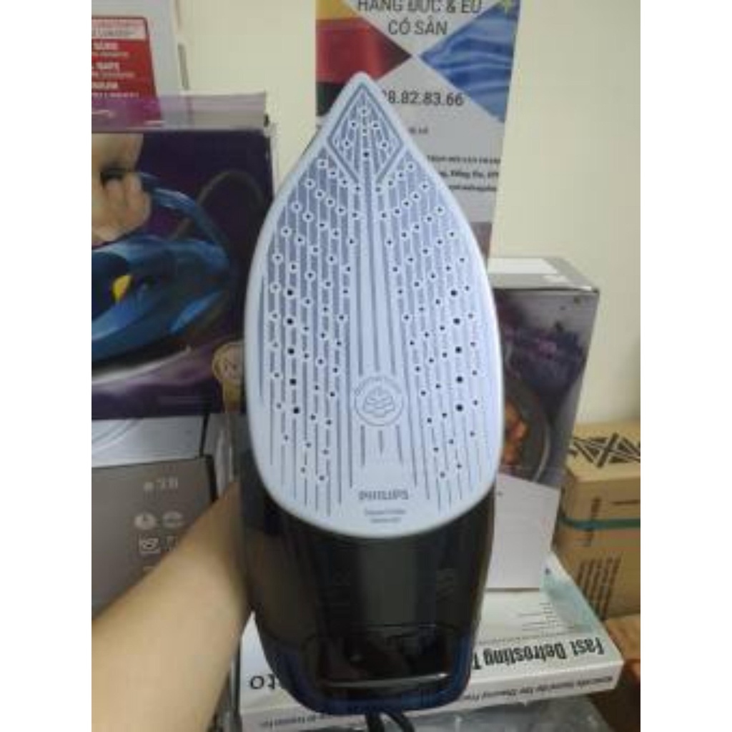 Bàn là hơi nước Philips GC4937/20 xanh dương, bàn ủi hơi nước [Nhập Đức]