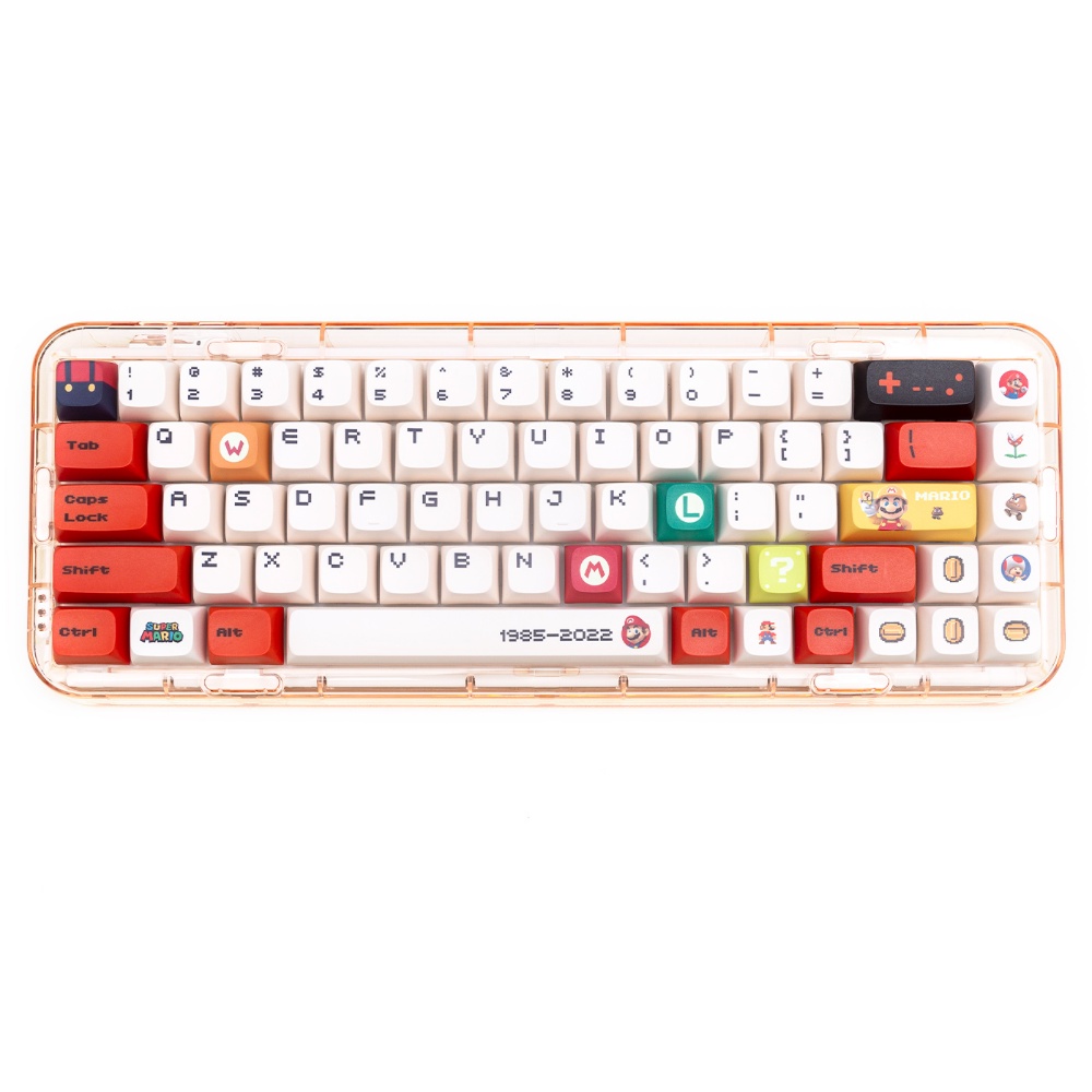 144 Phím Mario Keycaps XDA Proifile Anime PBT Dye Sub Bàn phím cơ học Keycap