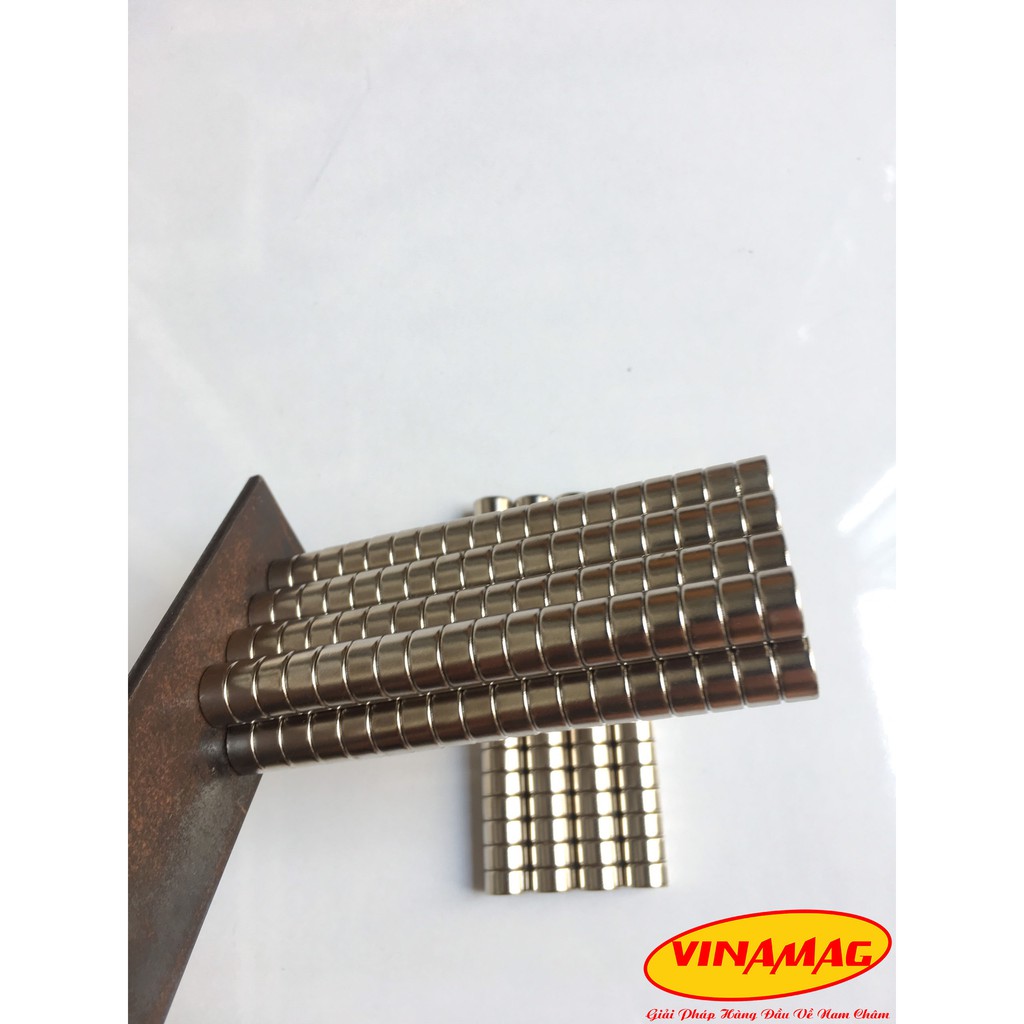 Nam châm vĩnh cửu siêu mạnh - Nam châm đất hiếm Ø 12x5