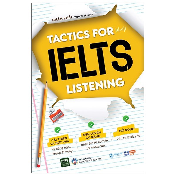 Sách - Tactics For IELTS Listening - TTR Bookstore